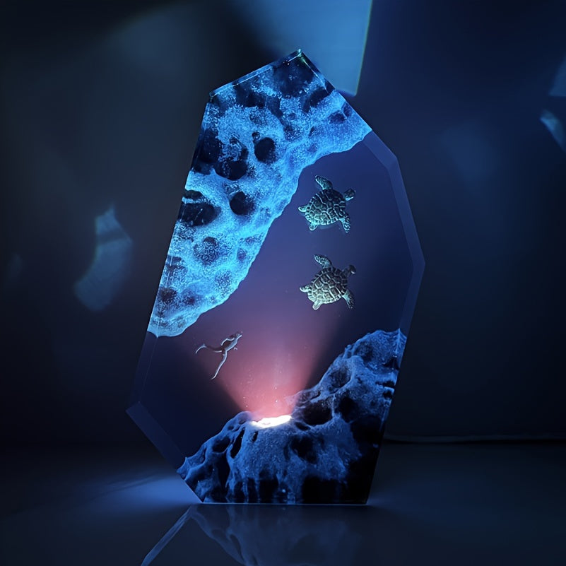 Schildkröten-Taucher Lampe