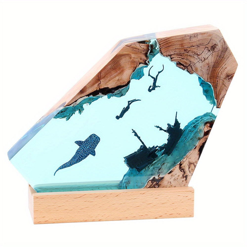 Maritime Holzlampe