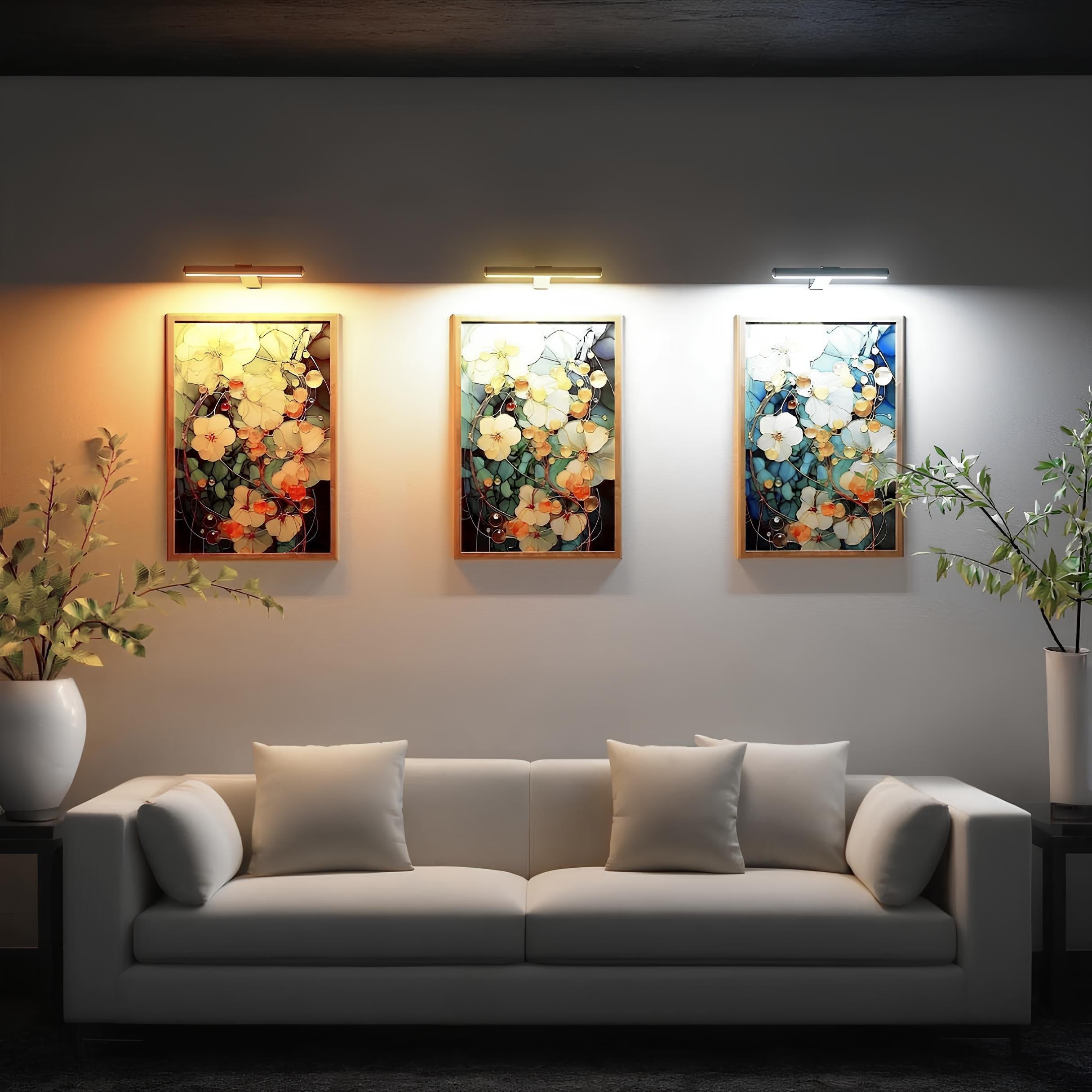 Kabellose Kunst-Wandleuchte